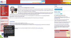 Desktop Screenshot of accountingeducation.com